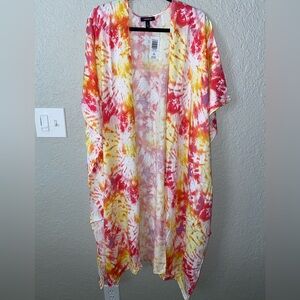 NWT Torrid Size 2 Tie Dye Kimono